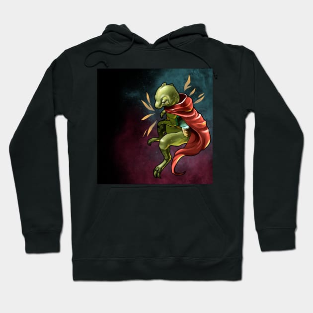 Space Invader Reptile Hoodie by Vika_lampa_13